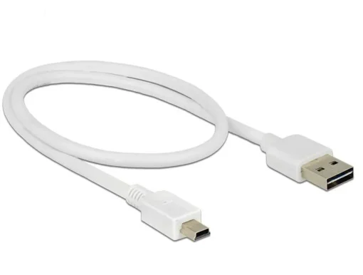 Кабел DeLock EASY USB 2.0 Type-A мъжко > USB 2.0 Type Mini-B мъжко 0.5 m