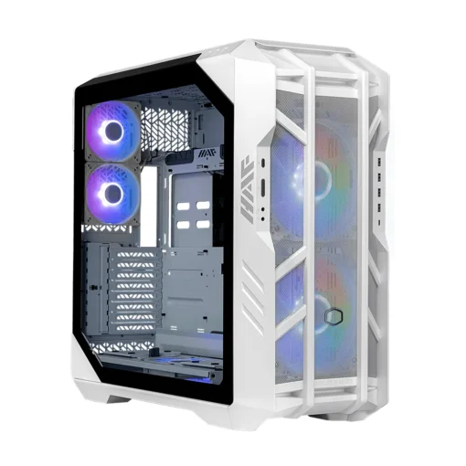 Кутия за компютър Cooler Master HAF 700 Mesh White ARGB