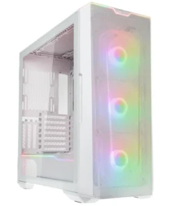 Кутия за компютър Phanteks G500A TG D-RGB Mid-Tower Бял