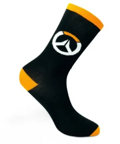 Чорапи ABYSTYLE OVERWATCH Socks Logo Черен/Оранжев