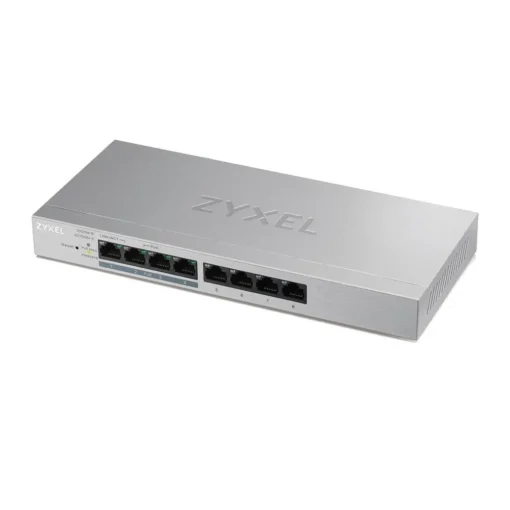 Суич ZyXEL GS-1200-8HPV2 8 портов Gigabit webmanaged