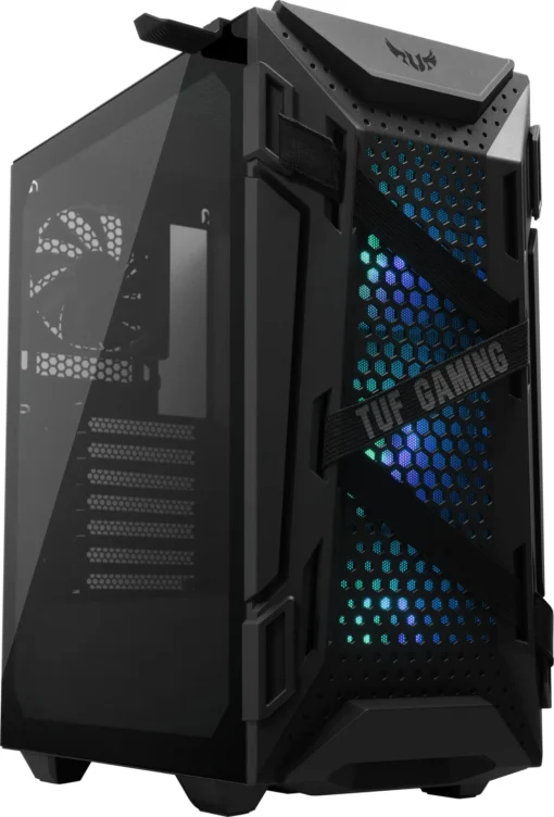 Кутия за компютър ASUS TUF Gaming GT301 Mid-Tower Aura Sync ARGB Черна