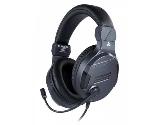 Геймърски слушалки Nacon Bigben PS4 Official Headset V3 Titanium Микрофон