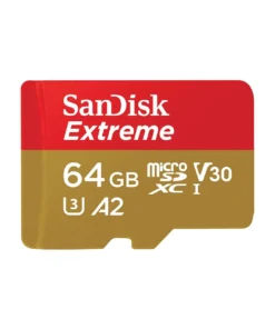 Карта памет SANDISK Extreme microSDXC 64GB Class 10 U3 V30 80 MB/s