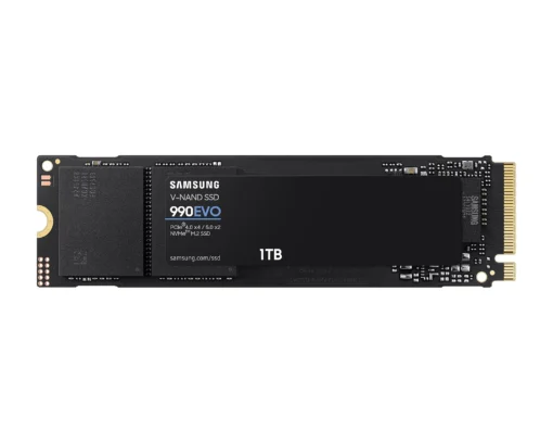 SSD диск SAMSUNG 990 EVO 1TB M.2 Type 2280 PCIe 4.0 x4 NVMe MZ-V9E1T0BW