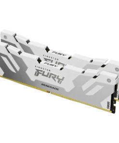 Памет за компютър Kingston Fury Renegade White 32GB(2x16GB) DDR5 8000MHz CL38 KF580C38RWK2-32