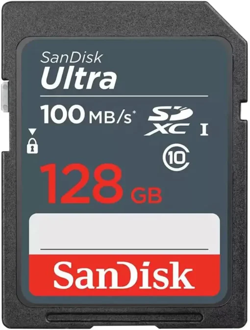 Карта памет SANDISK Ultra SDXC 128GB Class 10 UHS-I 100 Mb/s