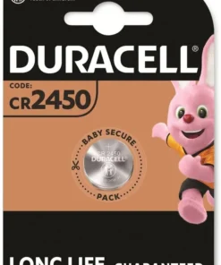 Бутонна батерия литиева DURACELL CR2450 3V  1 бр. в блистер цена за 1