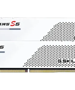 Памет за компютър G.SKILL Ripjaws S5 White 32GB(2x16GB) DDR5 PC5-41600 5200MHz CL36