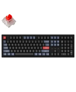 Геймърска Механична клавиатура Keychron K10 Pro QMK Hot-Swappable Full-Size K Pro Red Switch White