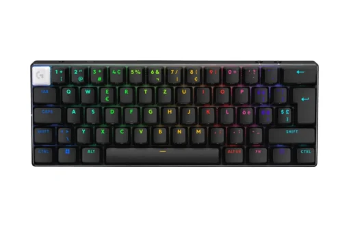 Геймърска клавиатура Logitech Pro X 60 Tactile black KEYCONTROL LIGHTSYNC RGB