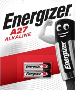 Алкална батерия ENERGIZER 12 V 2 бр. в опаковка за аларми А27 LR27 /цена за 2
