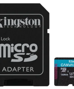 Карта памет Kingston Canvas Go! Plus microSDXC 64GB UHS-I Class 10 U3 V30 A2