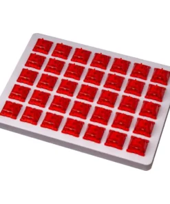 Суичове за механична клавиатура Keychron Gateron Phantom Red Switch Комплект 35