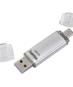 USB памет HAMA Тип USB-C Laeta 64GB USB 3.1 Type-C Сребрист