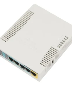 Безжичен Access Point MikroTik RB951Ui-2HnD 2.4Ghz AP 5x10/100 Ethernet USB 600MHz CPU 128MB