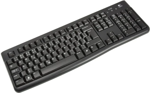 Стандартна клавиатура Logitech K120 Черна