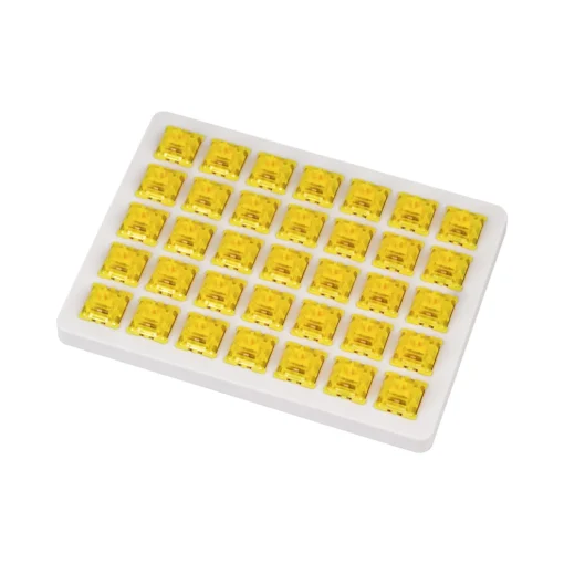 Суичове за механична клавиатура Keychron Gateron Phantom Yellow Switch Комплект 35