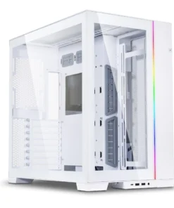 Кутия за компютър Lian Li PC-O11 Dynamic EVO Mid-Tower Tempered Glass Бяла