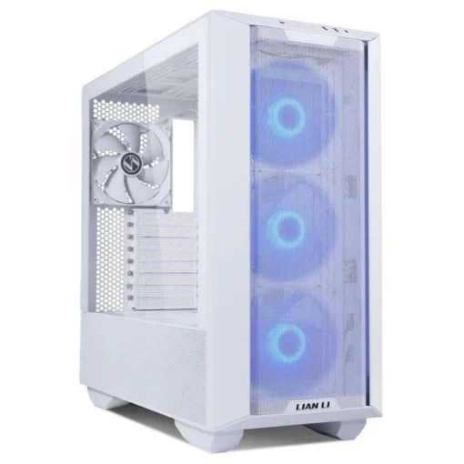 Кутия за компютър Lian-Li LANCOOL III RGB Mid-Tower Tempered Glass Бяла