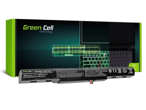 Батерия  за лаптоп GREEN CELL Acer Aspire E 15 E15 E5-575 E5-575G E 17 E17 E5-774 E5-774G AS16A5K 14.8V