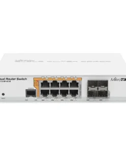 Суич MikroTik CRS112-8P-4S-IN 8 x Gigabit Ethernet ports 10/100/1000Mbps 4 x SFP