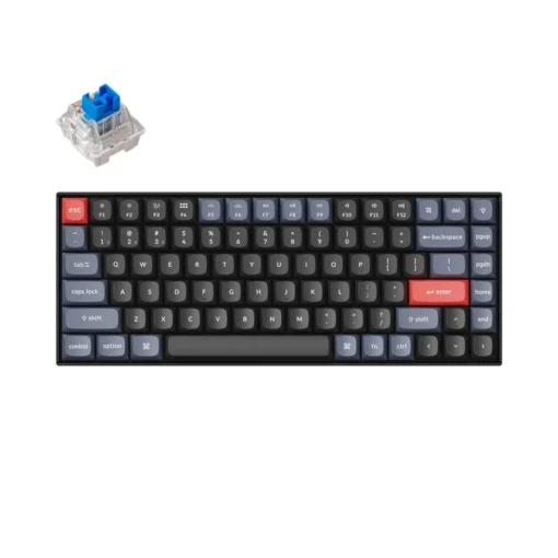 Геймърска механична клавиатура Keychron K2 Pro Hot-Swappable Keychron K Pro Mechanical Blue Switch RGB Backlight