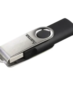 USB памет HAMA Rotate 64GB USB 2.0 10 MB/s Черен