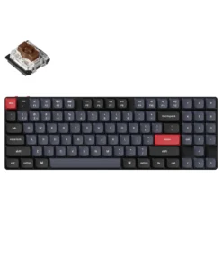 Геймърска Механична клавиатура Keychron K13 Pro TKL Low Profile Gatheron Brown Switch - RGB Backlight Aluminium