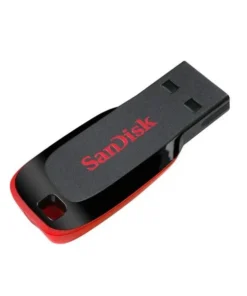 USB памет SanDisk Cruzer Blade 128GB USB 2.0 Черен/Червен