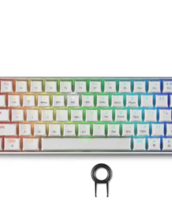 Геймърска безжична клавиатура Spartan Gear Pegasus 2 RGB White