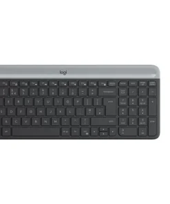 Kомплект безжични клавиатура с мишка Logitech MK470 Черна