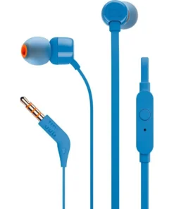 Слушалки JBL T110 In Ear Син