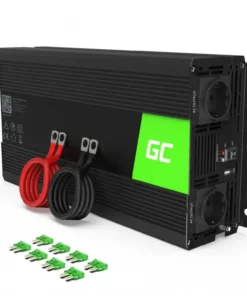 Инвертор GREEN CELL 24V 1500W /3000W Чиста синусоида