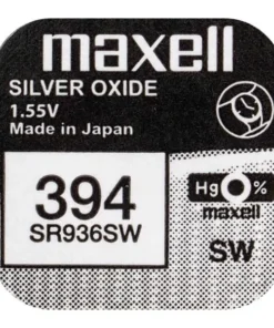 Бутонна батерия сребърна MAXELL SR936 SW /AG9/ 394 1.55V