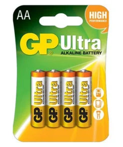 Алкална батерия GP ULTRA LR6 AA /4 бр. в опаковка/ 1.5V GP GP15AU
