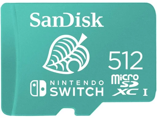 Карта памет SanDisk for Nintendo Switch microSDXC UHS-I 512GB До 100MB/s