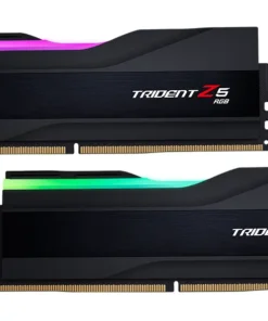 Памет за компютър G.SKILL Trident Z5 RGB Black 64GB(2x32GB) DDR5 PC5-48000 6400MHz CL32