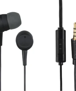 Слушалки с микрофон HAMA Kooky 3.5 mm In-Ear Siri Google Assistant Черен