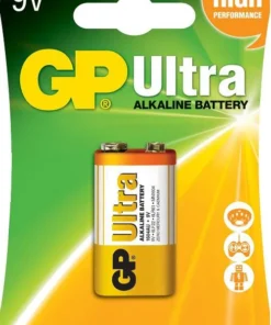 Алкална батерия GP ULTRA 6LF22 /6LR61 9V 1 бр. 1604AU21-SB1
