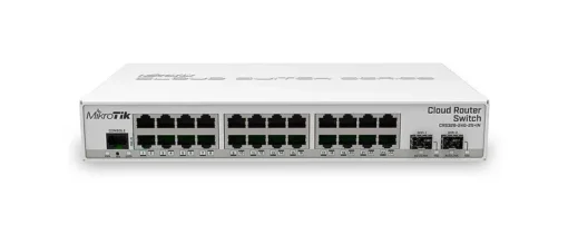 Суич Mikrotik CRS326-24G-2S+IN 24xGigabit LAN 2xSFP+ cages