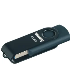 USB памет HAMA Rotate 32GB UBS 3.0 70 MB/s Петролно синьо