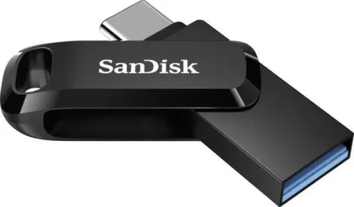 USB памет SanDisk Ultra Dual Drive Go 256 GB USB 3.2 1st Gen (USB 3.0) Черен