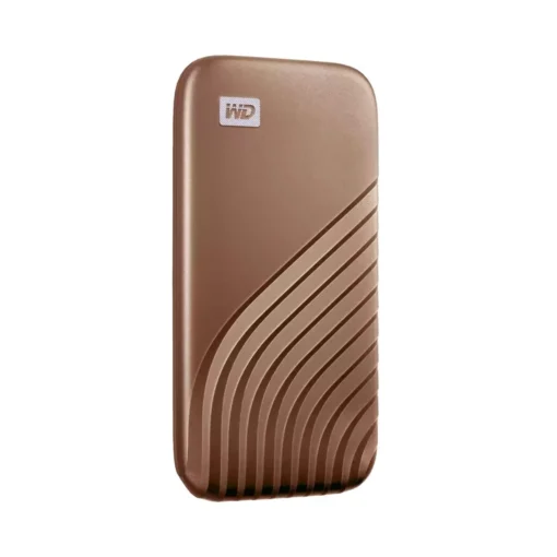 Външен SSD диск WD My Passport 2TB USB 3.2 Gen 2 Type-C Златист