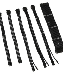 Комплект оплетени кабели Kolink Core Black