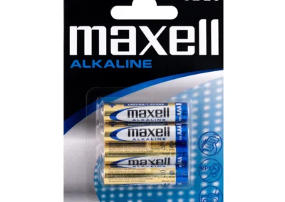Алкална батерия MAXELL LR03 /4 бр. в опаковка/ 15V