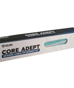 Комплект оплетени кабели Kolink Core Brilliant/White/Powder Blue