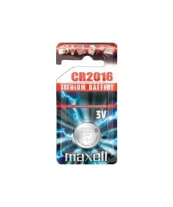 Бутонна литиева батерия MAXELL CR2016 3V