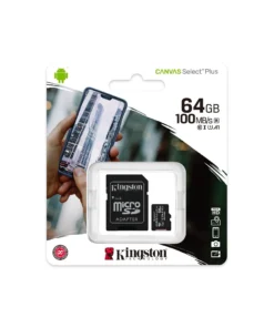 Карта памет Kingston Canvas Select Plus  microSDXC 64GB Class 10 UHS-I