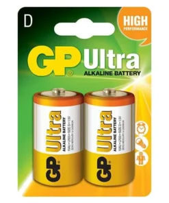 Алкална батерия GP ULTRA LR20 /2 бр. в опаковка/ 1.5V GP-BA-13AU21-SB2